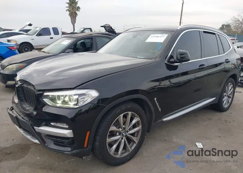 2019 BMW X3 Sdrive30I z USA, uszkodzony, nr VIN 5UXTR7C59KLE96454